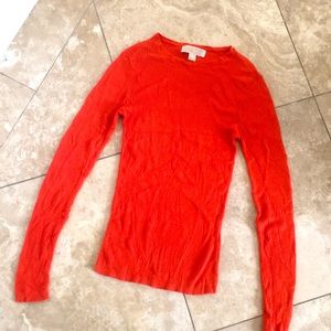 Michael Kors GORGEOUS!ribbed knitted top